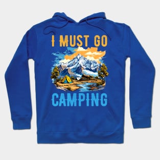 Mountain Climbing and Camping Lover Hoodie